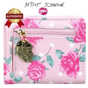 Betsy Johnson Floral Wallet